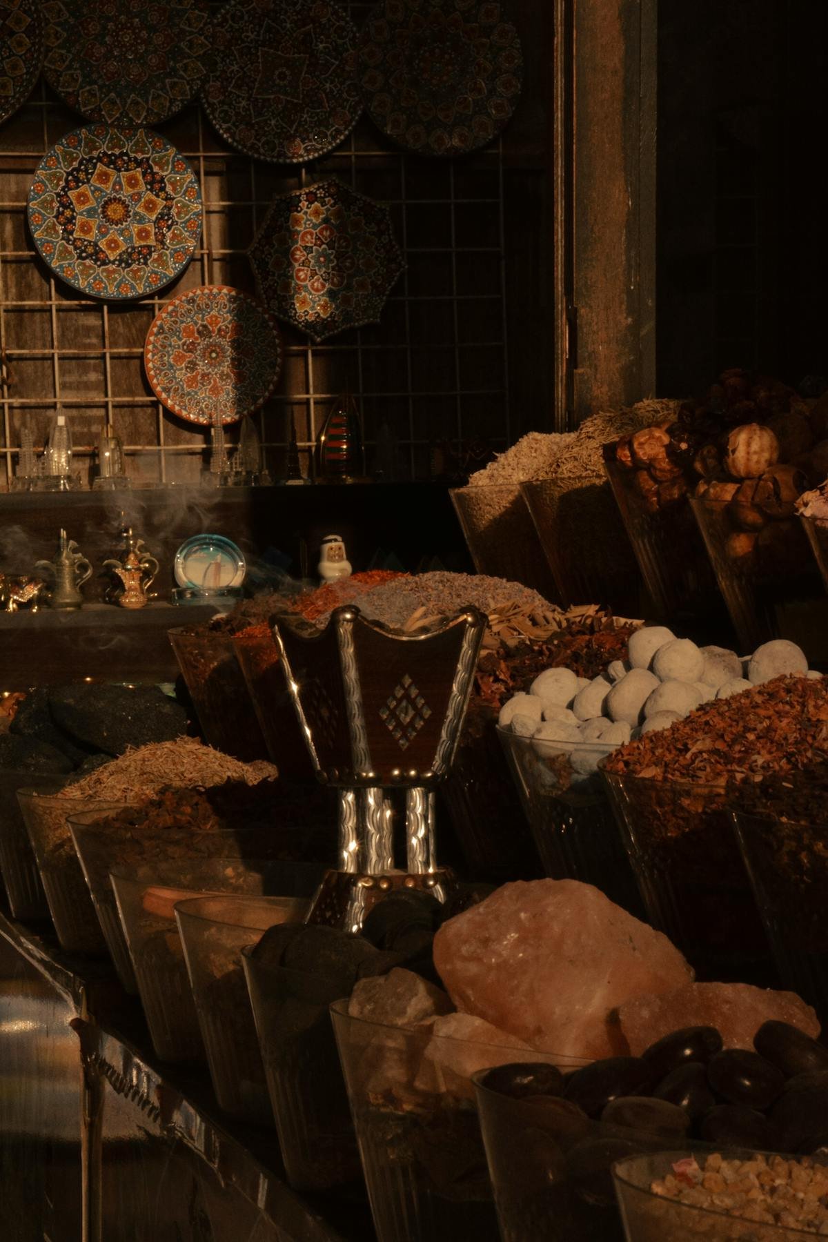 Mercados de Dubai souk tradicional especias